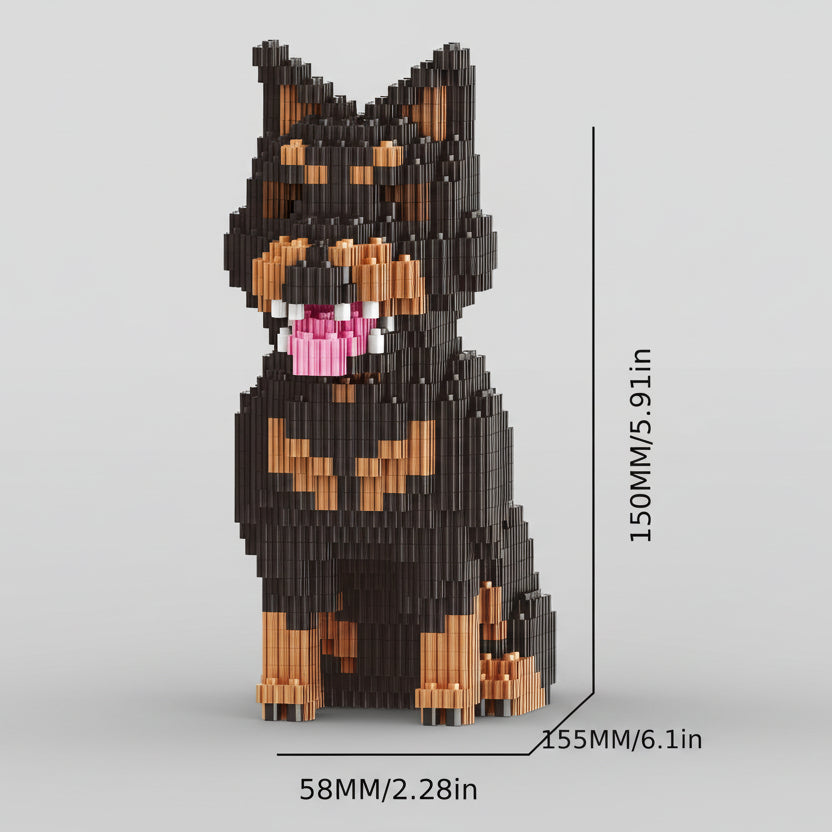 Dobermann Bausteinset