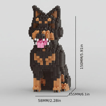 Dobermann Bausteinset