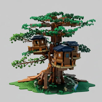 Baumhaus Dorf Bausteinset