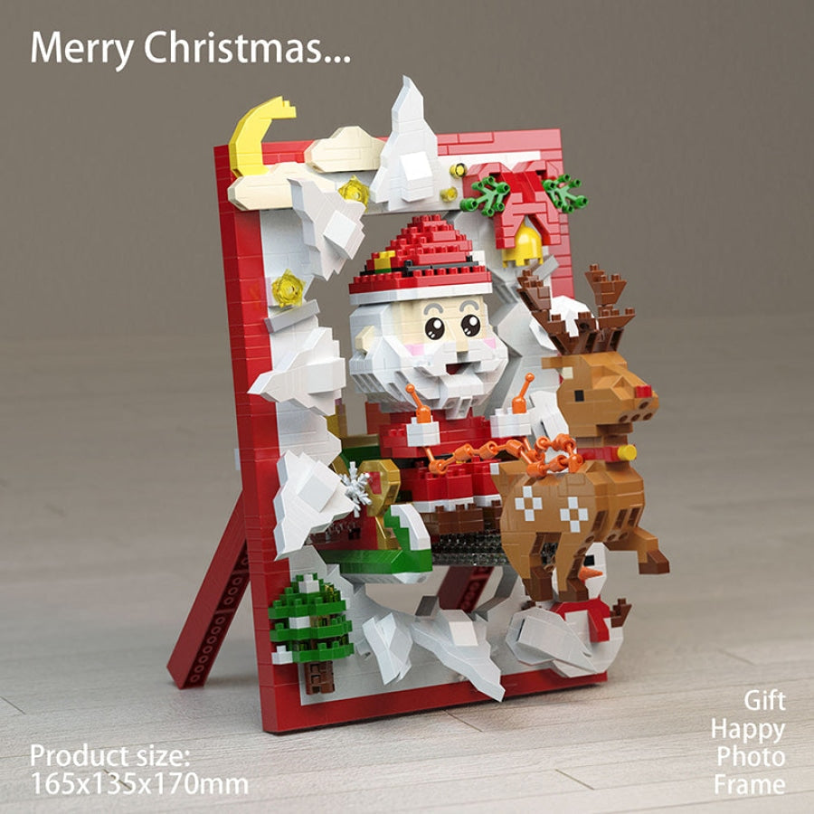 3D-Weihnachtsmalerei Bausteinset
