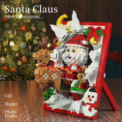 3D-Weihnachtsmalerei Bausteinset