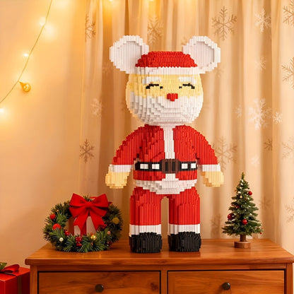 MEGA Weihnachtsbär Bausteinset