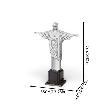 Christusstatue Bausteinset