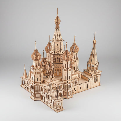 St. Basilius Kathedrale 3D-Holzbausatz