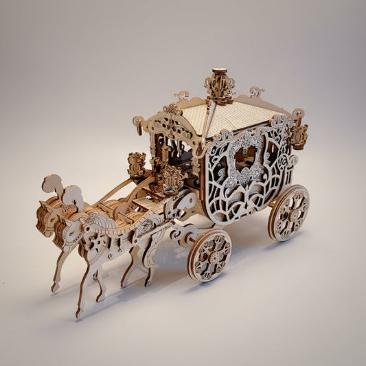 Kutsche 3D-Holzbausatz