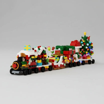 Weihnachtszug Bausteinset