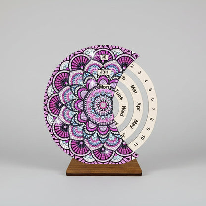 Diamond Painting Lila Mandala