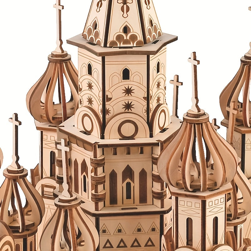St. Basilius Kathedrale 3D-Holzbausatz