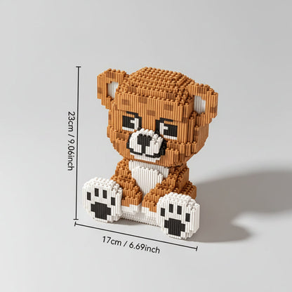 Niedlicher Teddybär Bausteinset
