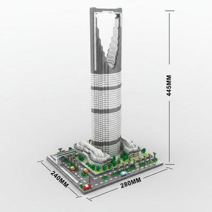 Kingdom Centre Turm Bausteinset