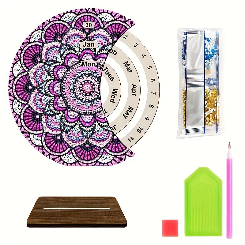 Diamond Painting Lila Mandala