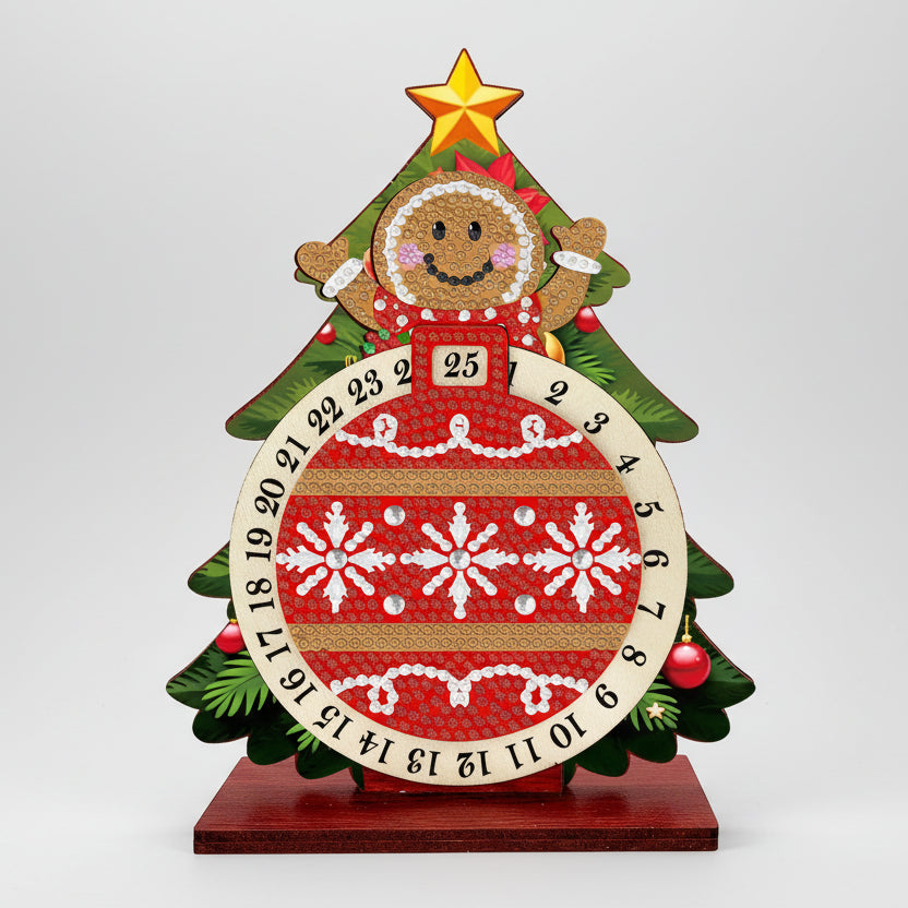 Diamond Painting Keks im Weihnachtsbaum