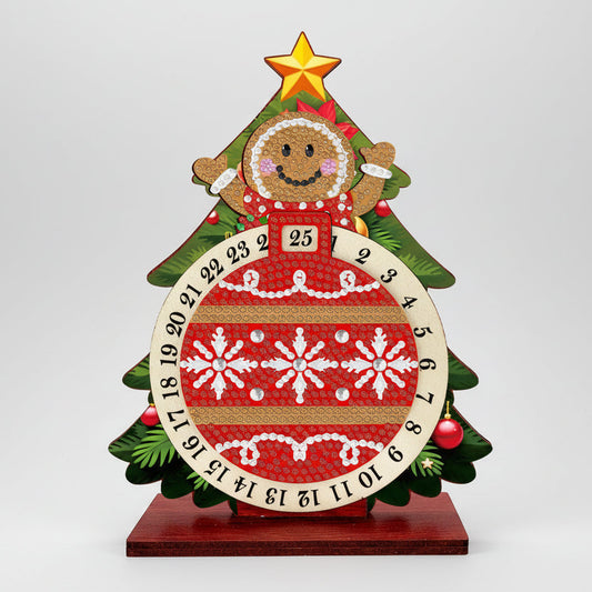 Diamond Painting Keks im Weihnachtsbaum