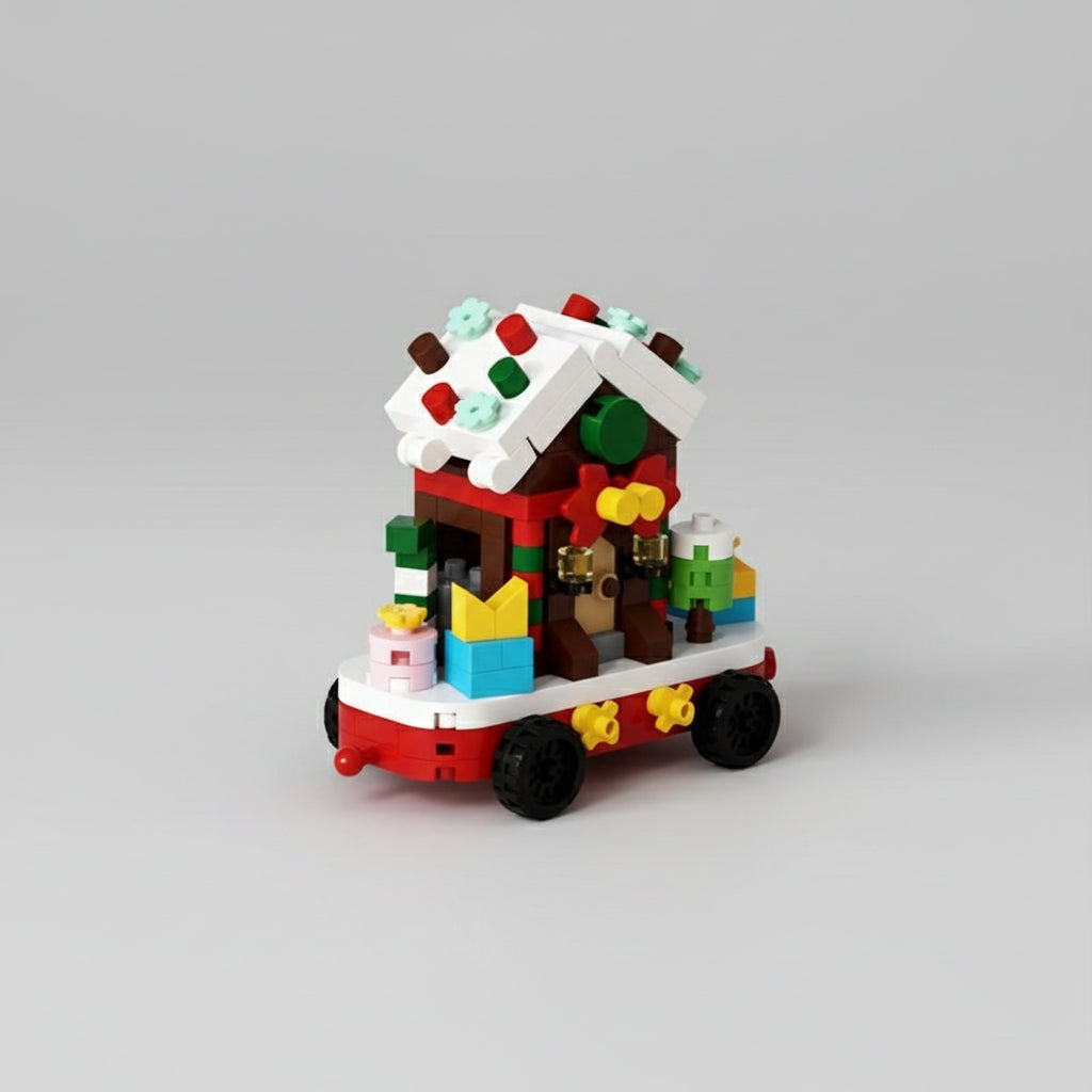 Weihnachtszug Bausteinset