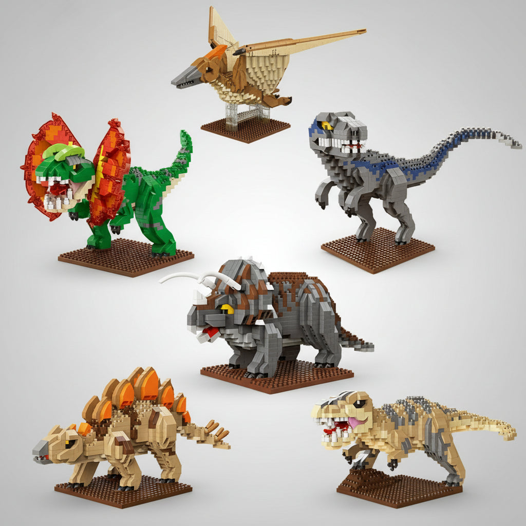 Stegosaurus Bausteinset