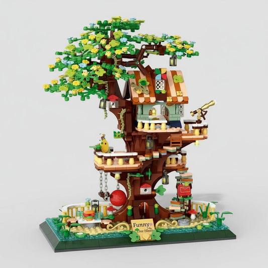 Kreativer Baumhaus Bausteinset