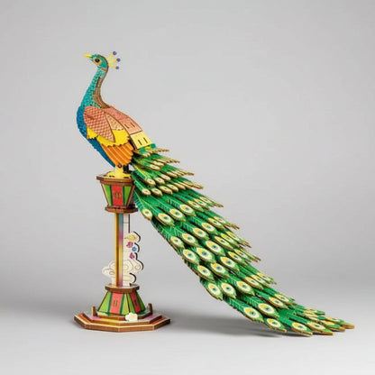 Pfau 3D-Holzbausatz