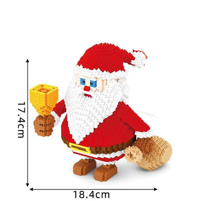Weihnachtsmann Bausteinset