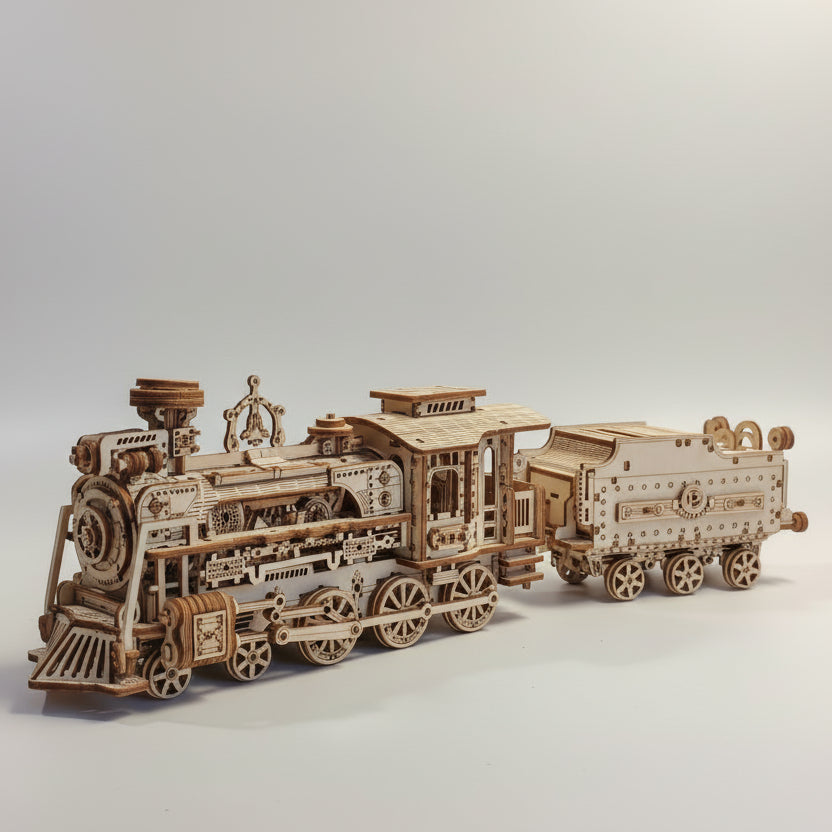 Zug 3D-Holzbausatz