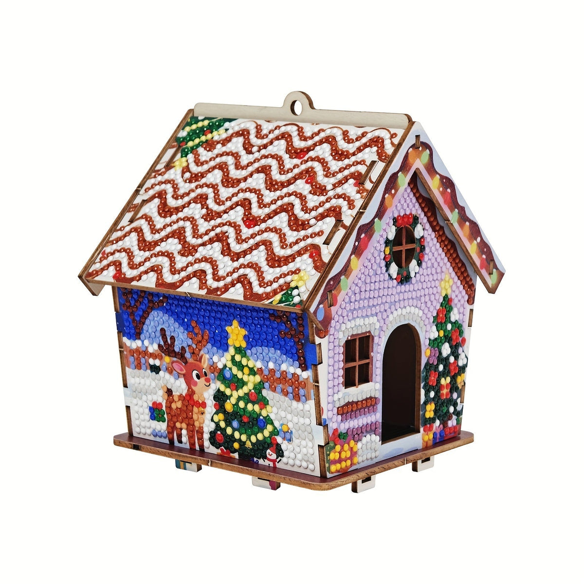 Diamond Painting Weihnachtshäuschen