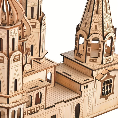 St. Basilius Kathedrale 3D-Holzbausatz