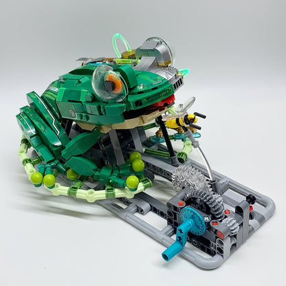Beweglicher Frosch Bausteinset