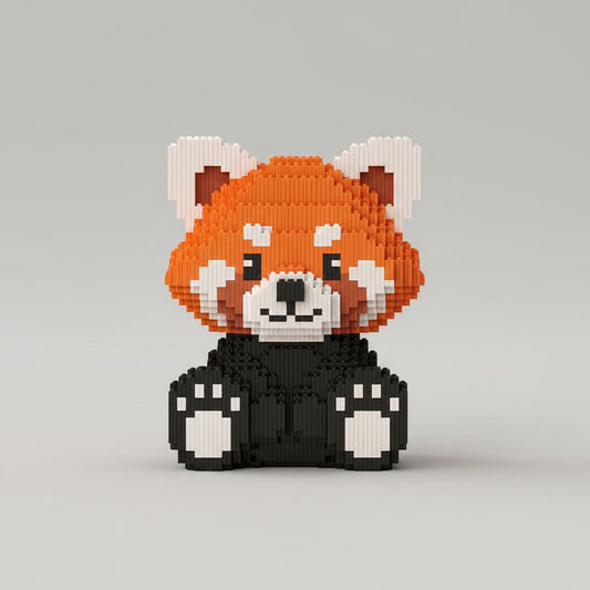 Roter Panda Bausteinset