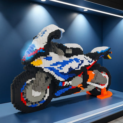 Cooles Motorrad Bausteinset