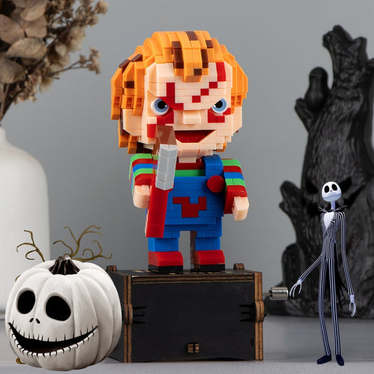 Halloween-Holzfäller Bausteinset