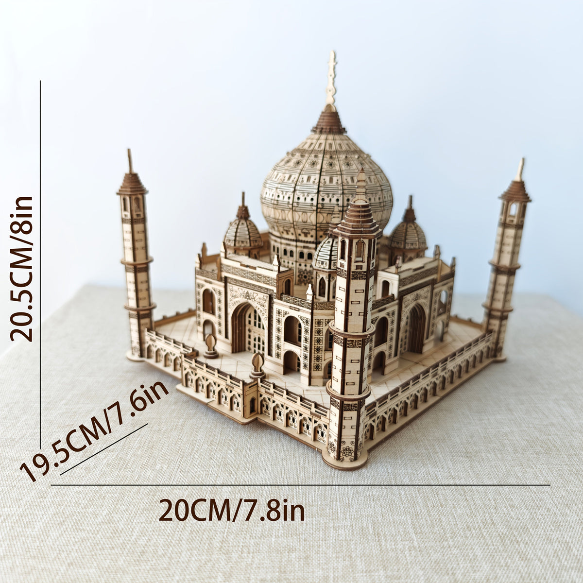 Taj Mahal 3D-Holzbausatz