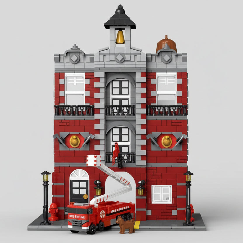 Feuerwache Bausteinset