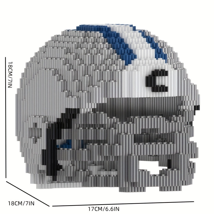 Rugby-Helm Bausteinset