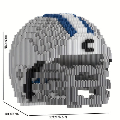 Rugby-Helm Bausteinset