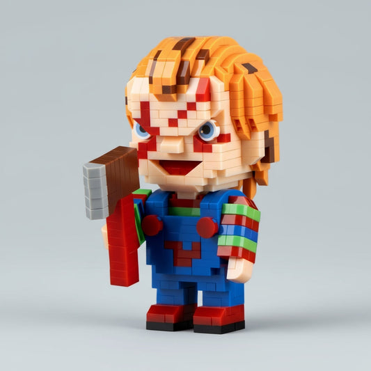 Halloween-Holzfäller Bausteinset