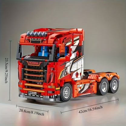 MEGA Roter Truck Bausteinset