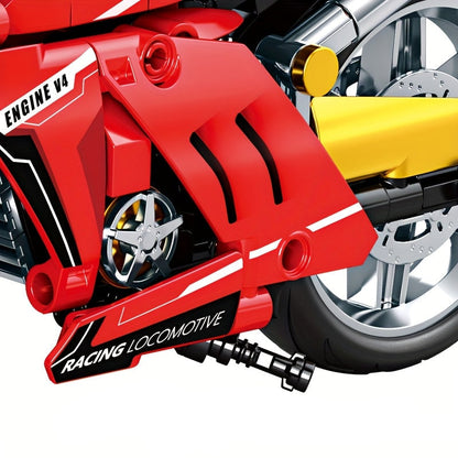 Sportmotorrad Bausteinset