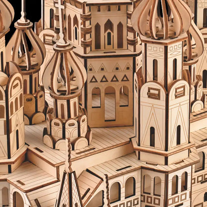 St. Basilius Kathedrale 3D-Holzbausatz