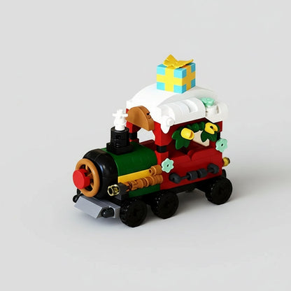 Weihnachtszug Bausteinset