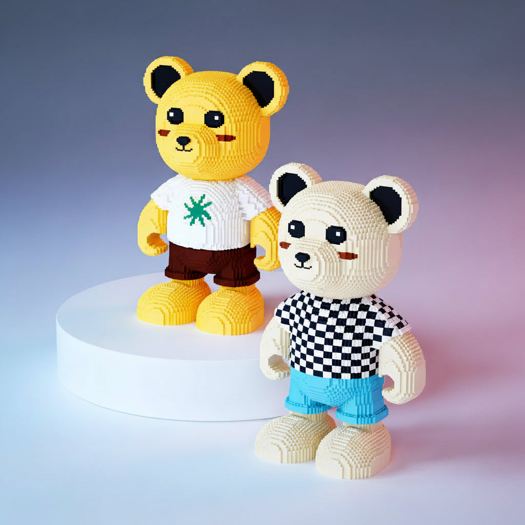 Coole Bären Bausteinset