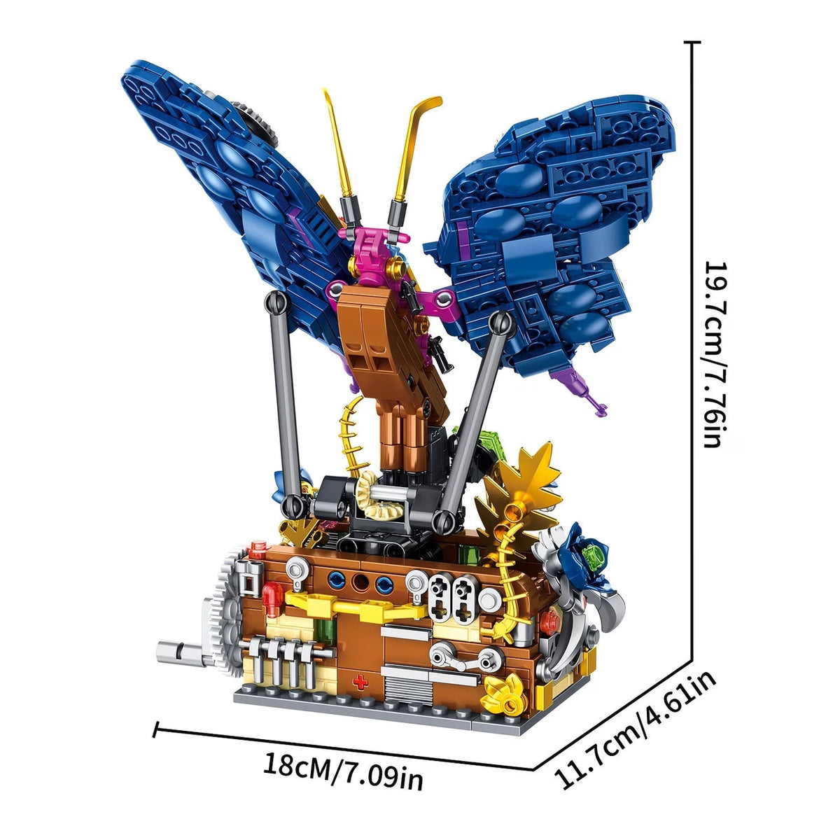 Beweglicher Schmetterling Bausteinset