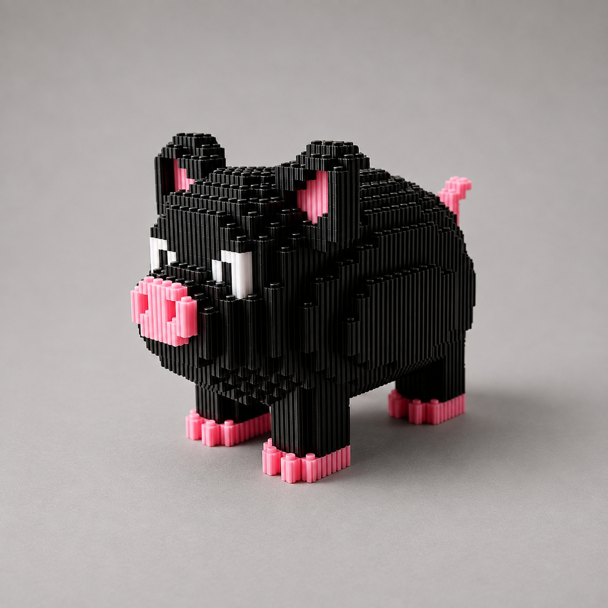Schwarzes Schweinchen Bausteinset