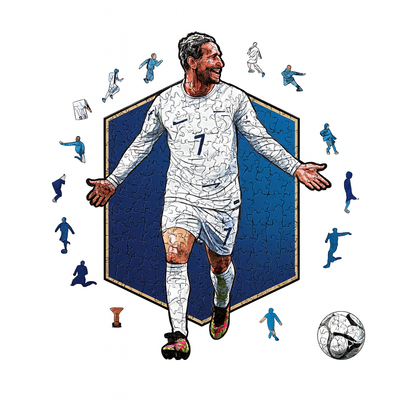 Antoine Griezmann Holzpuzzle