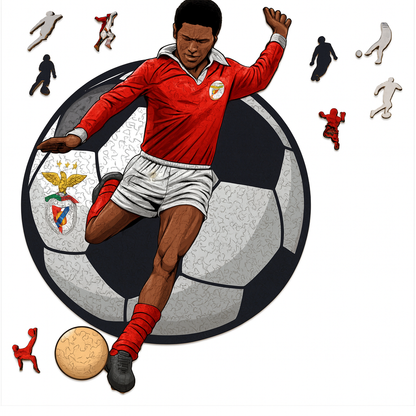 Eusébio Holzpuzzle