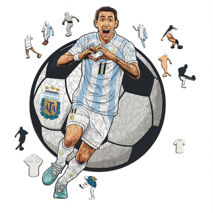 Ángel Di María Holzpuzzle