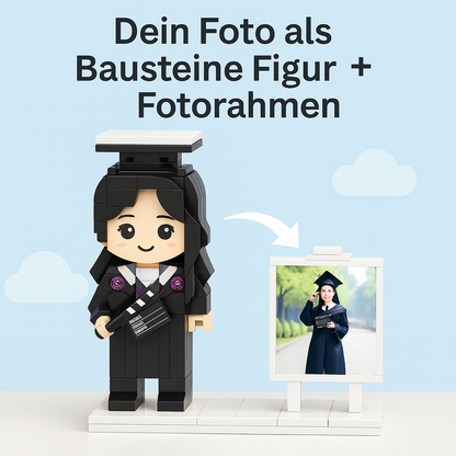 Eigenes Foto als Baustein-Figur – 1 Person personalisiert