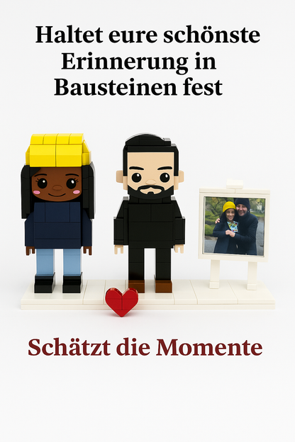 Eigenes Foto als Baustein-Figuren – 2 Personen