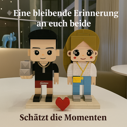 Eigenes Foto als Baustein-Figuren – 2 Personen