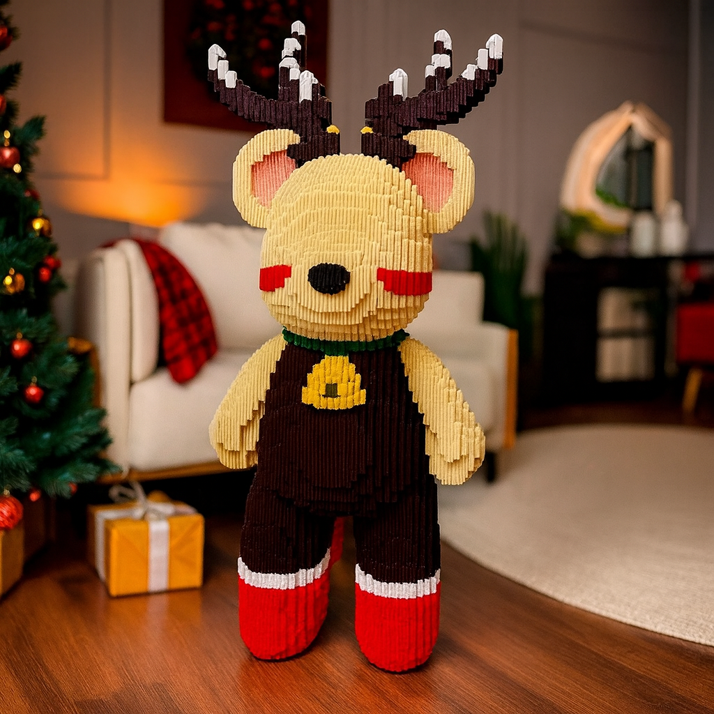 Weihnachtsbär Bausteinset