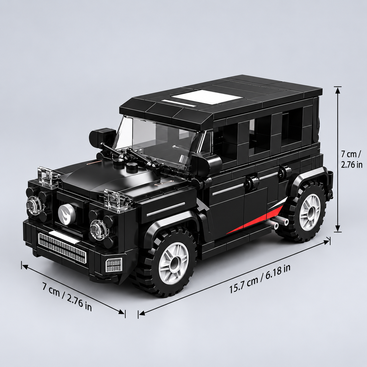 Offroad-Auto Bausteinset