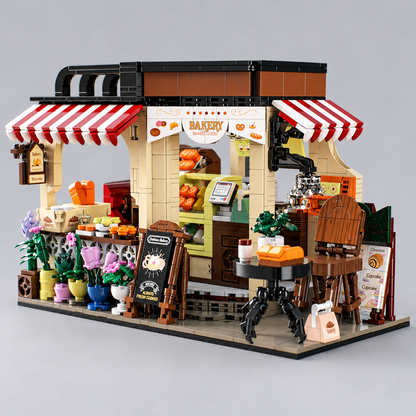 Niedliche Bäckerei Bausteinset